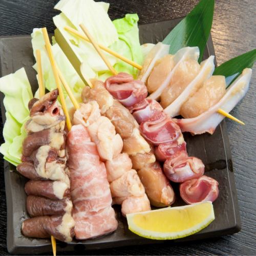 2 peach skewers each ◎ Please accompany the standard beer all year round ♪ [Various yakitori] 280 yen ~