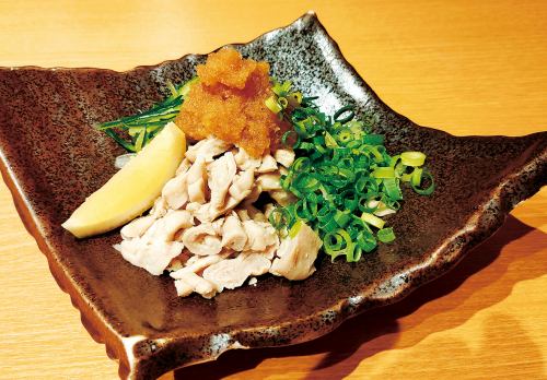 Pork skin with ponzu sauce