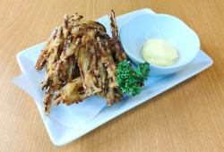 Deep fried burdock