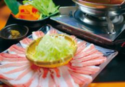 Black pork shabu-shabu for one person