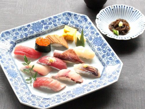 Seasonal recommended nigiri sushi "Wakaba"
