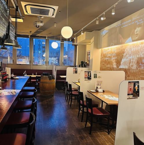 A relaxed atmosphere like an authentic Spanish restaurant