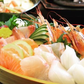 Large catch sashimi (for 4-5 people)