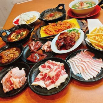 [Weekday lunch only] All you can eat