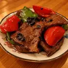 牛ハラミの中華炒め
