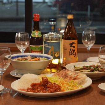 【満州園ご宴会コース料理】2H飲み放題付き！全9品お一人様3880円(税込)