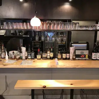 ライブ感満載のカウンター