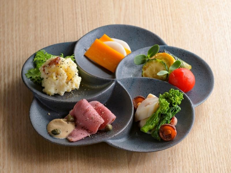 什錦開胃菜5個品種