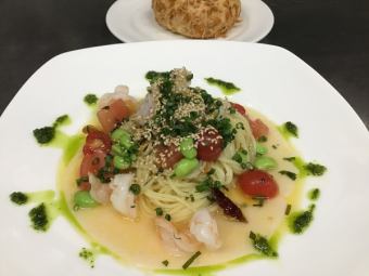 夏季限定コース(魚コース又はハンバーグコース) ランチタイムは要予約
