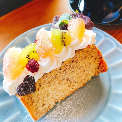 アールグレイのシフォンケーキ