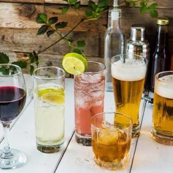 【1日３組限定】豪華70種類のドリンク120分飲み放題プラン1980円⇒980円　