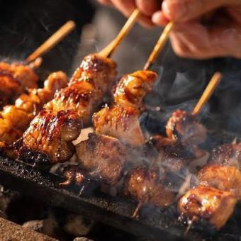 【赤字覚悟】3時間食べ飲み放題全100品　海鮮・焼き鳥・逸品　満腹食べ飲み放題コース4000⇒3000