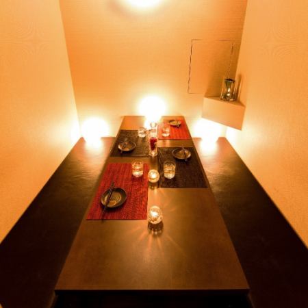 Guide up to 100 people in a private room.We will prepare the most suitable room for your banquet.You can enjoy the girls-only gathering in a private private room ♪ Please feel free to ask us for surprises.All the seats are private rooms, and we offer a calm adult hiding place.