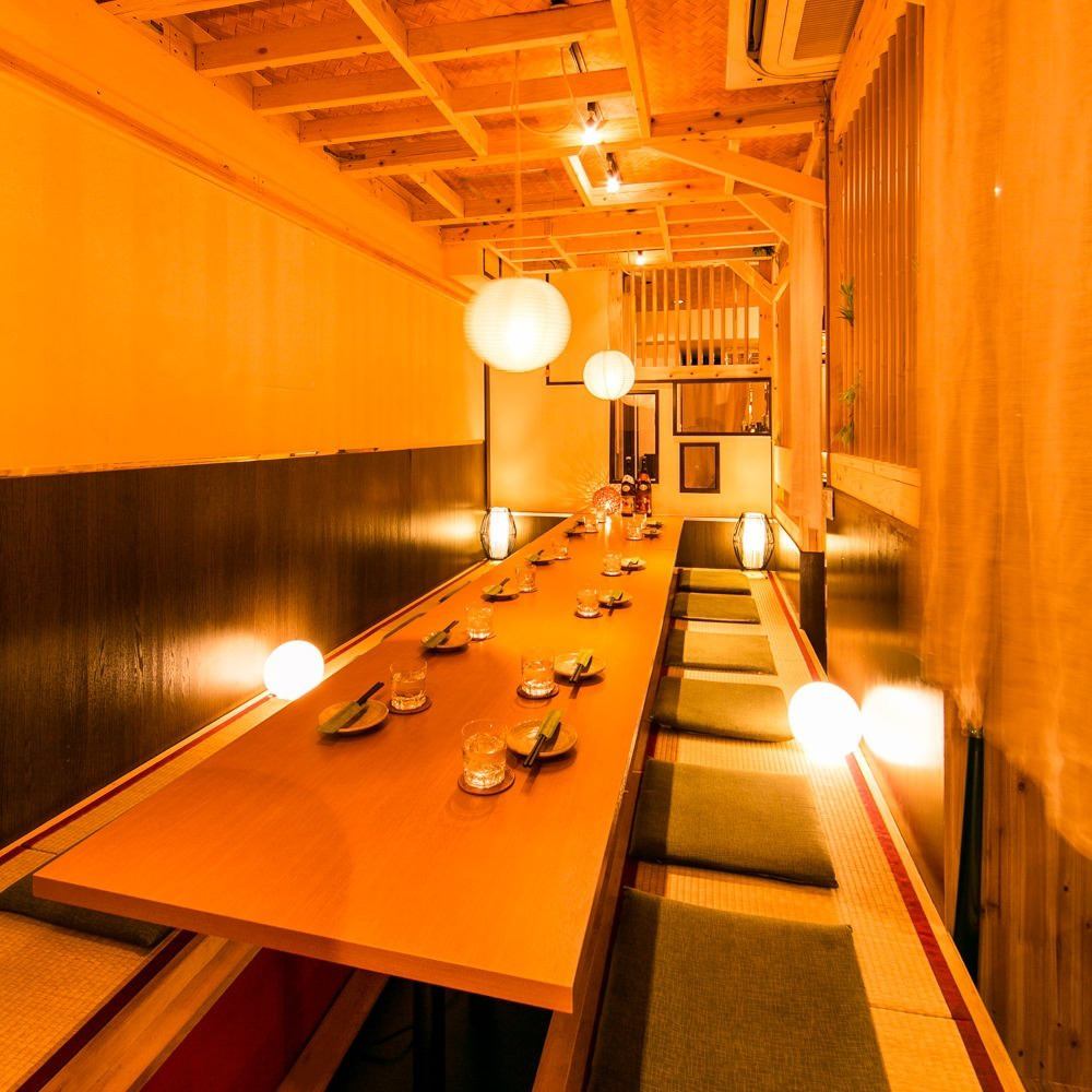 Spacious space where you can relax slowly ♪ We have seats suitable for the number of people ☆