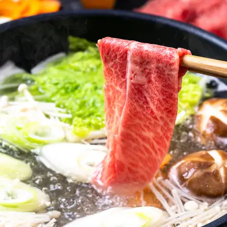 12月1日～＜2h飲放×料理8品×生付き＞博多名物胡麻サバなど【黒毛和牛しゃぶしゃぶコース】