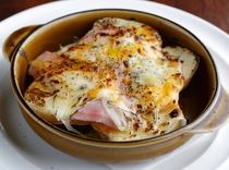Gorgonzola potato oven-baked