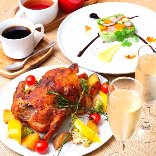 【2025クリスマス】23～25日限定★ 聖なる日の特別コース　乾杯ドリンク付き　一人一皿