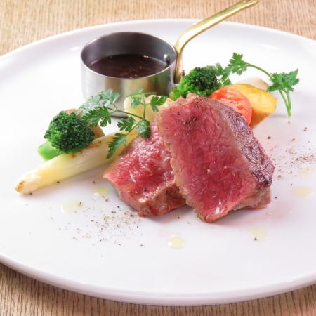 【平日限定】選べるメインのプチ贅沢なショートコース＋500円で17時まで滞在可能なティーフリー