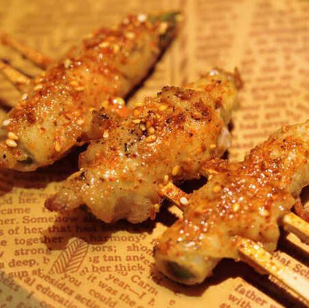 オクラ肉巻き串焼き