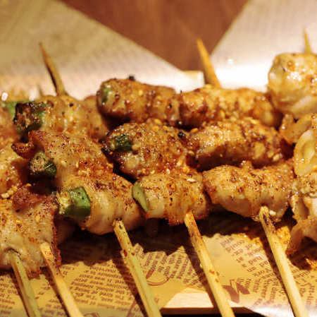 ５本肉巻き串焼き盛り合わせ