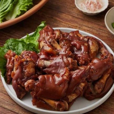 自家製漢方ミニジョクバル(韓国風豚足)コース