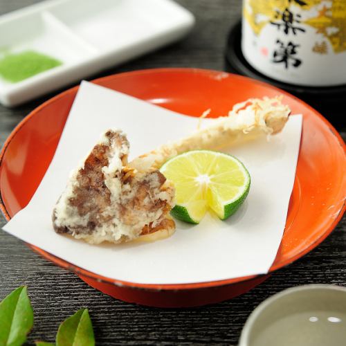 松茸のてんぷら