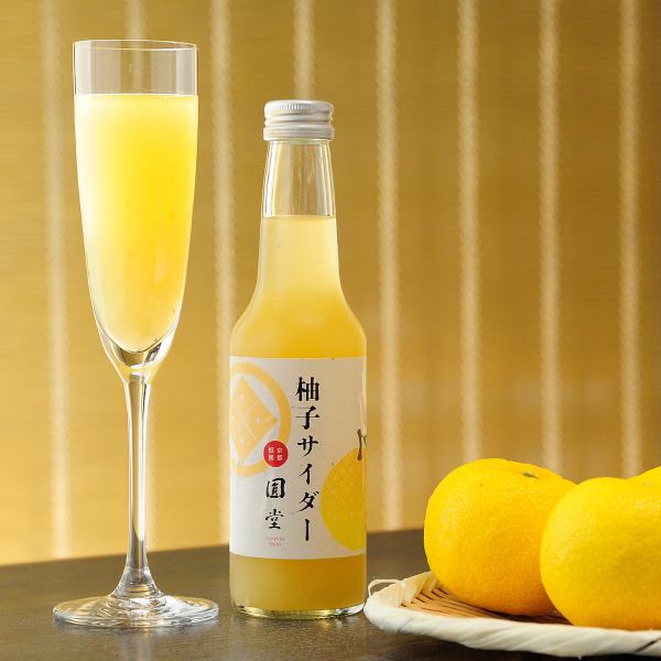 ドリンクも充実♪日本酒やワイン、オリジナルソフトドリンクもございます　