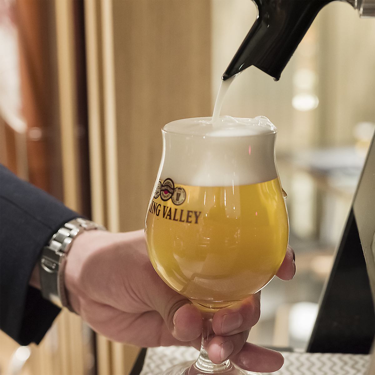 天ぷらとビール。最高の組み合わせをご用意しております♪