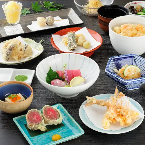 【接待・慶事に】京都の逸品と圓堂の天ぷらを堪能！全18品「山崎」コース 12000円