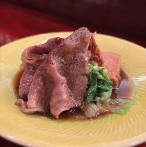すき焼き肉豆腐