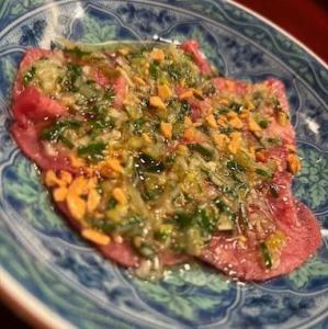 和牛タン ネギソース