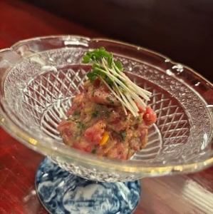 黒毛和牛肉なめろう