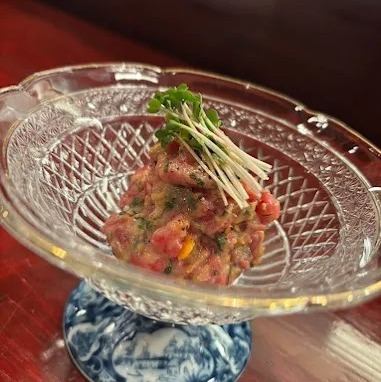 黒毛和牛肉なめろう