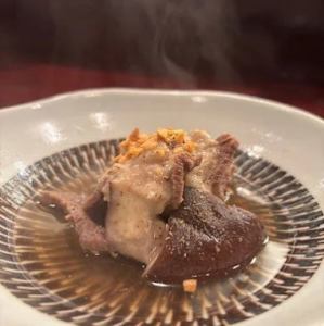 和牛タンと椎茸の旨煮