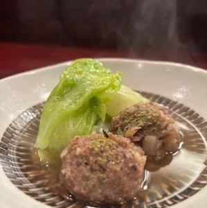 和牛つくねと緑黄色野菜