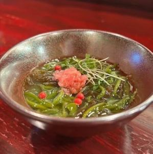 もずくとめかぶの酢の物