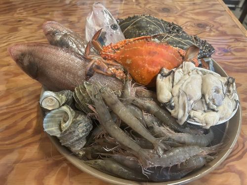 We stock fresh fish that Setouchi is proud of.