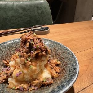 Sardine miso potato salad