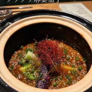 Simmering Mapo Eggplant