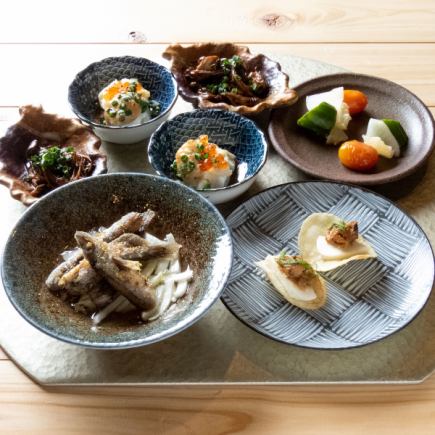 【디너 한정♪】~소미토스 세트~ 신체가 기뻐하는 8치수 + 맡겨 2품 2,420엔(부가세 포함)