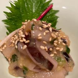 イカのなめろう