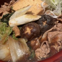 鴨のすき焼き