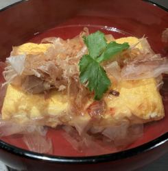 イチ押し　明石焼き風だし巻き玉子