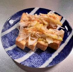 もちもち絹の厚揚げ焼き