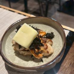 帆立の岩海苔バター