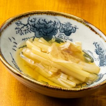 岡山産黄ニラお浸し