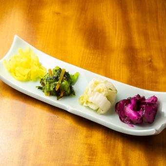 漬物盛り合わせ4種