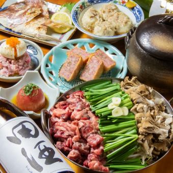 【忘新年会に◎】自家製ダシのそずり鍋コース全8品5,000円(税込)