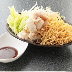 ホルモン焼きそば（味噌味）