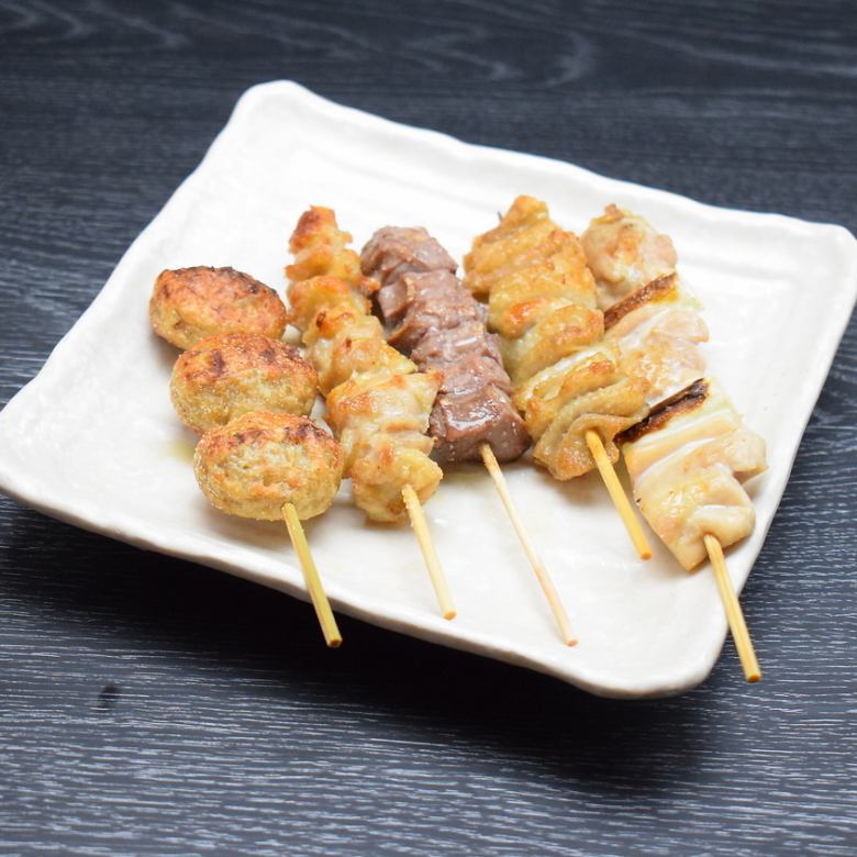 焼きとり盛合せ(五串)